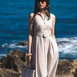 lavender rose short sleeve dress (copy)